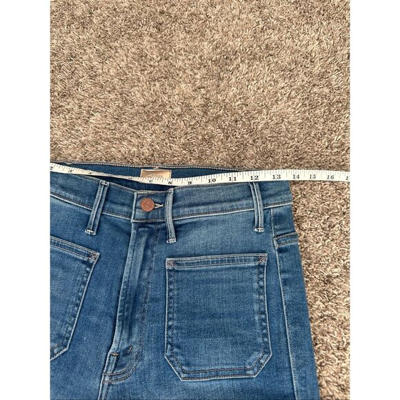 Mother Denim The Patch Pocket Insider Ankle Happy Pill Wash High Rise Jeans 28 - Picture 7 of 13